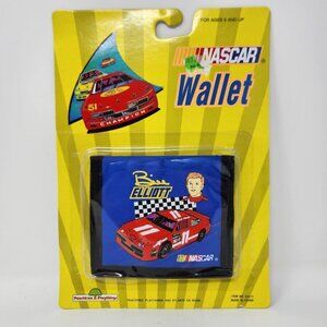 Vintage NASCAR Wallet Bill Elliott #11 Nascar 1992 Peachtree Playthings